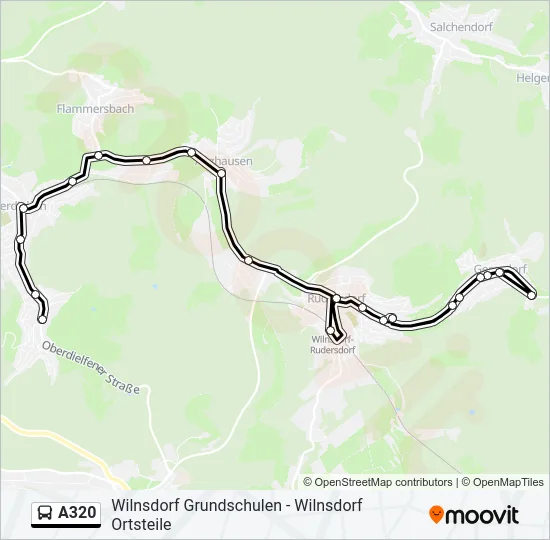 A320 Bus Line Map