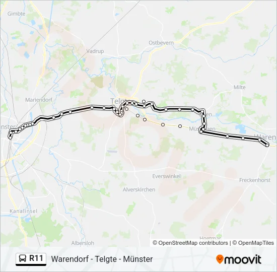 R11  Line Map