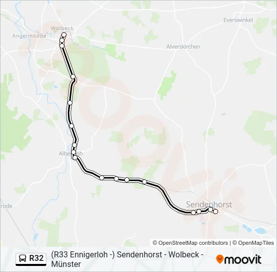 R32 Bus Line Map