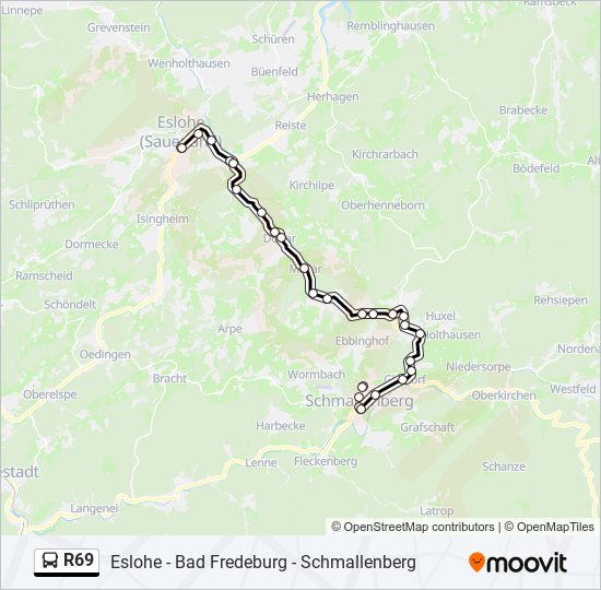 Road Length Map Road Length Map