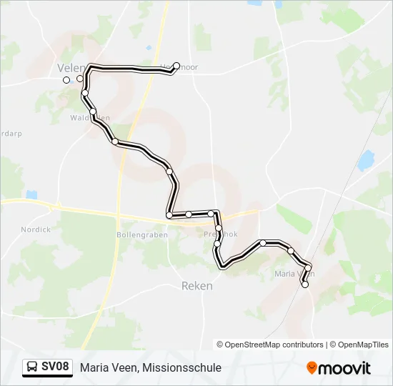 SV08 Bus Line Map