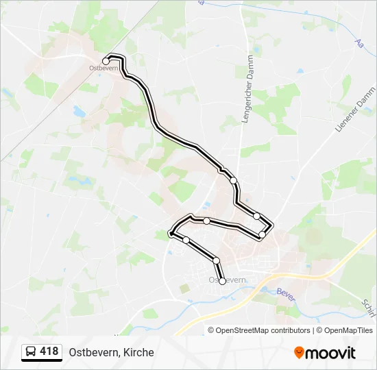  418: карта маршрута