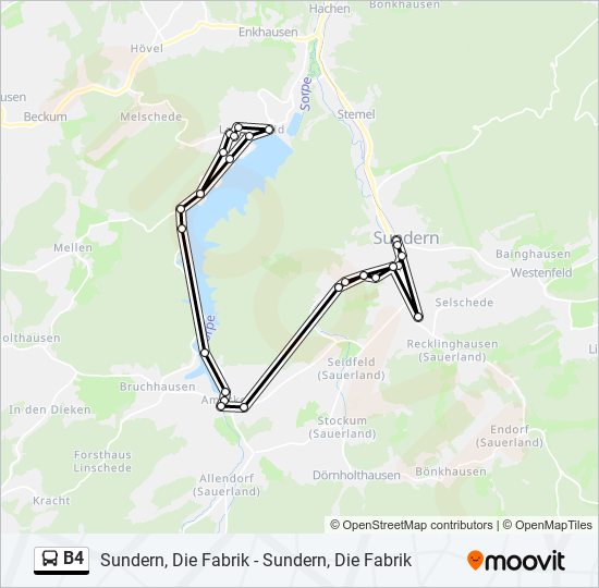 b4-route-schedules-stops-maps-sundern-die-fabrik-updated