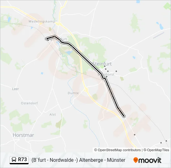 R73  Line Map