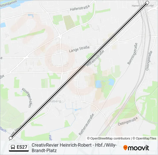 ES27 Bus Line Map