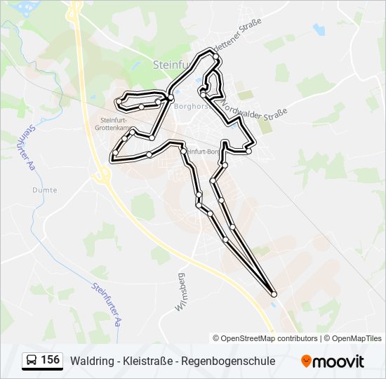 156 Route: Schedules, Stops & Maps - Borghorst, Regenbogenschule (Updated)