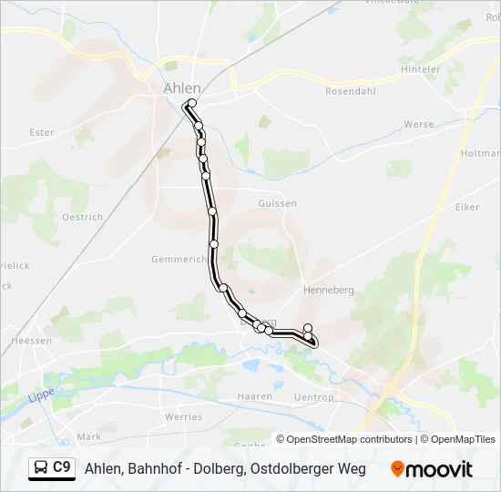 C9  Line Map