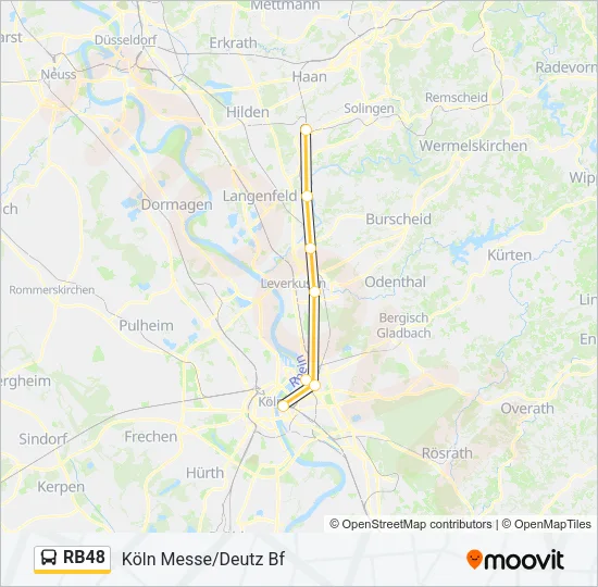 RB48  Line Map