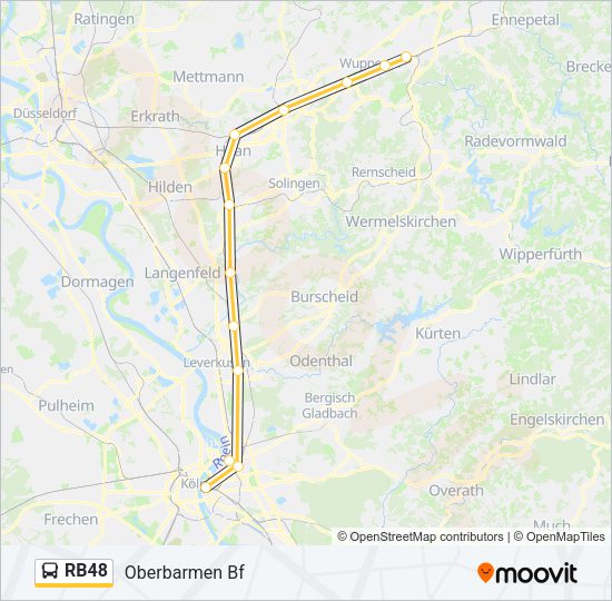 RB48  Line Map