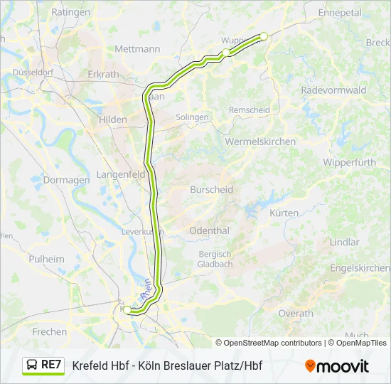 RE7  Line Map