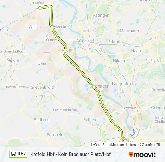 RE7  Line Map
