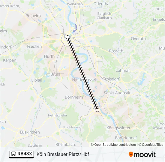 RB48X Bus Line Map