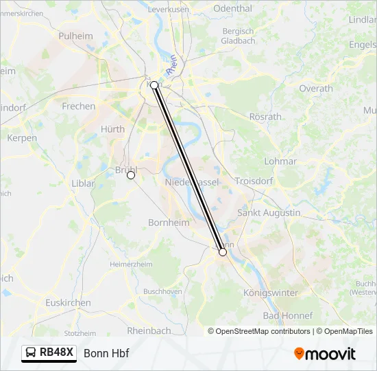RB48X Bus Line Map