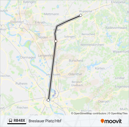  RB48X: карта маршрута