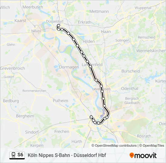 S6  Line Map