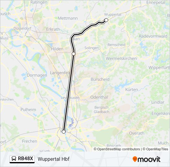 RB48X Bus Line Map
