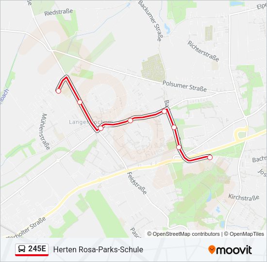 245e Route: Schedules, Stops & Maps - Herten Rosa-Parks-Schule (Updated)