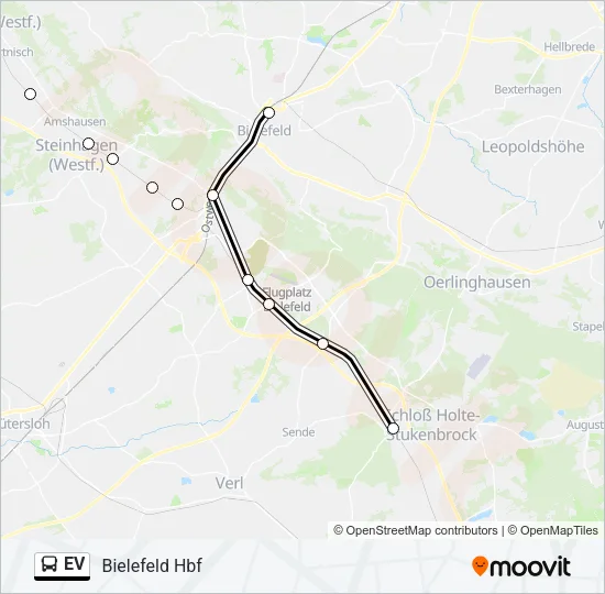 EV Bus Line Map