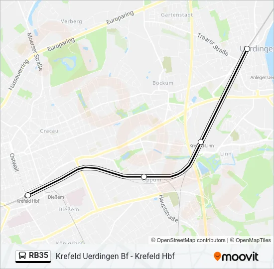 RB35 Bus Line Map