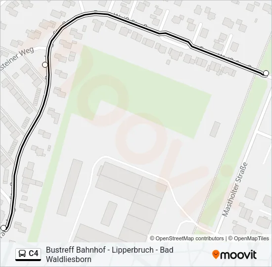 C4 Bus Line Map