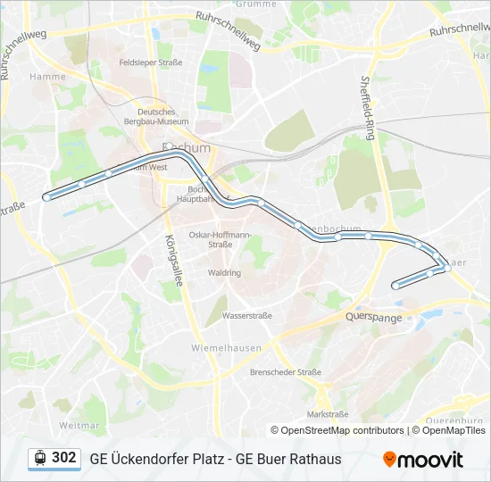 302 Light Rail Line Map