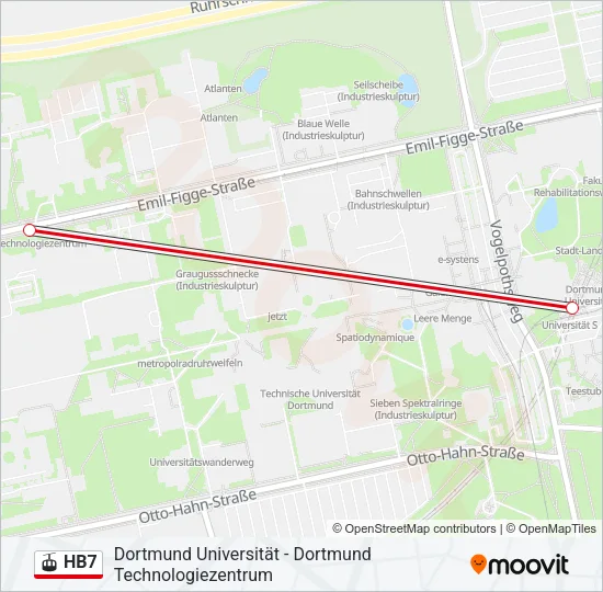 HB7 Gondola Line Map