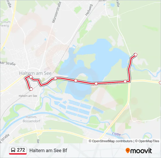 272 Bus Line Map