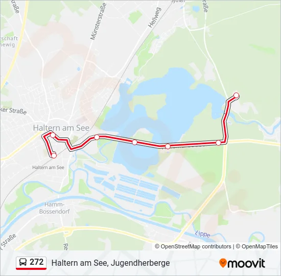 272 Bus Line Map