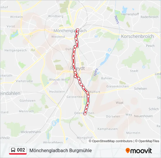 002 Bus Line Map