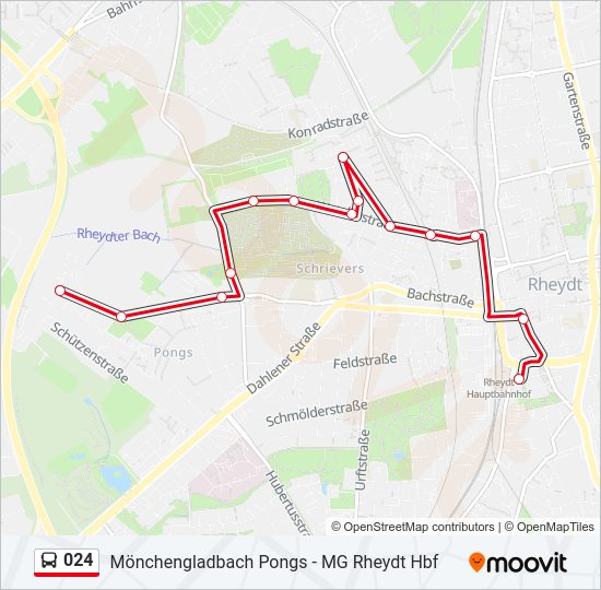 024 Bus Line Map