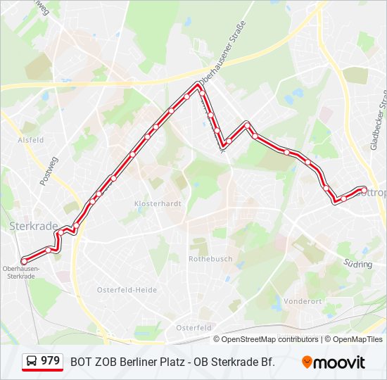 Bus 979 Route Map 979 Route: Schedules, Stops & Maps - Bot Zob Berliner Platz (Updated)