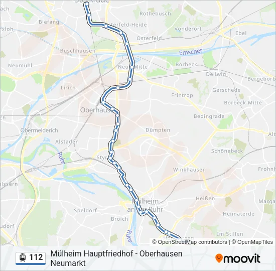 112 Light Rail Line Map