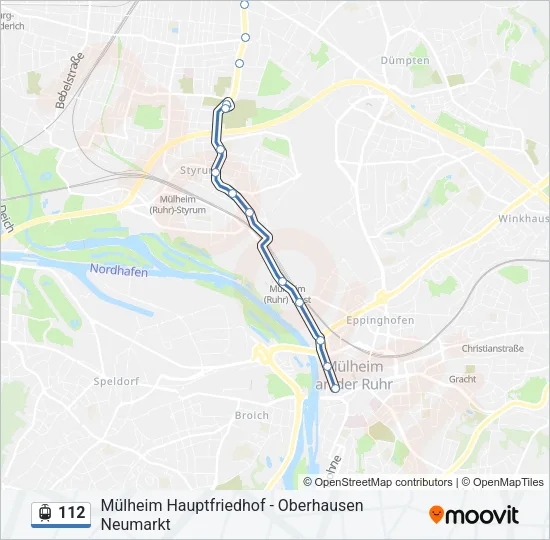 112 Light Rail Line Map