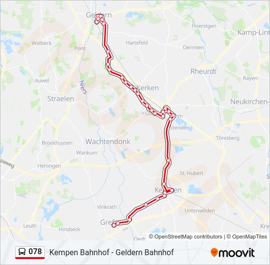 078 Bus Line Map