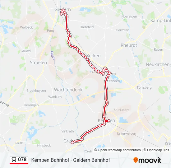 078 Bus Line Map