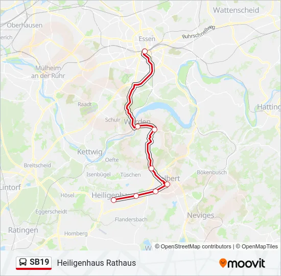 SB19 Bus Line Map