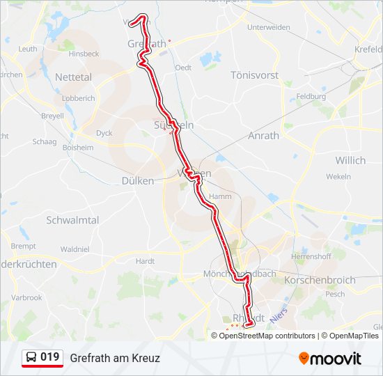 019 Bus Line Map