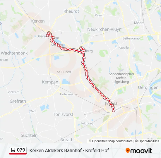 079 Bus Line Map