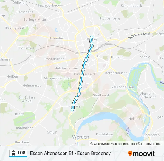 108 Light Rail Line Map