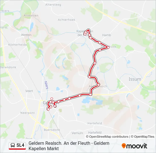 SL4 Bus Line Map