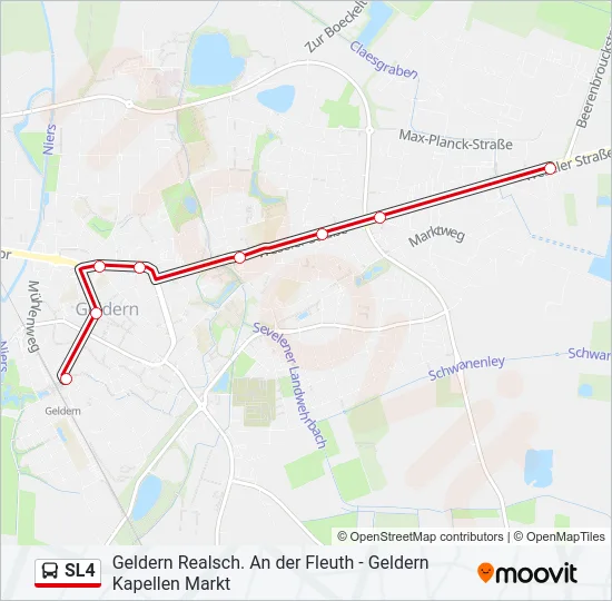 SL4 Bus Line Map