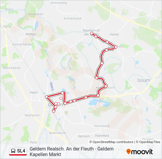 SL4 Bus Line Map