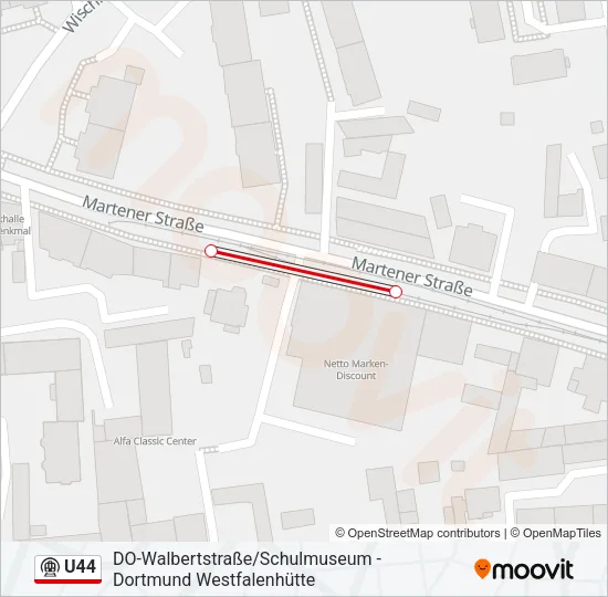 U44 Subway Line Map