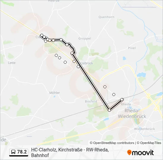 78.2 Bus Line Map