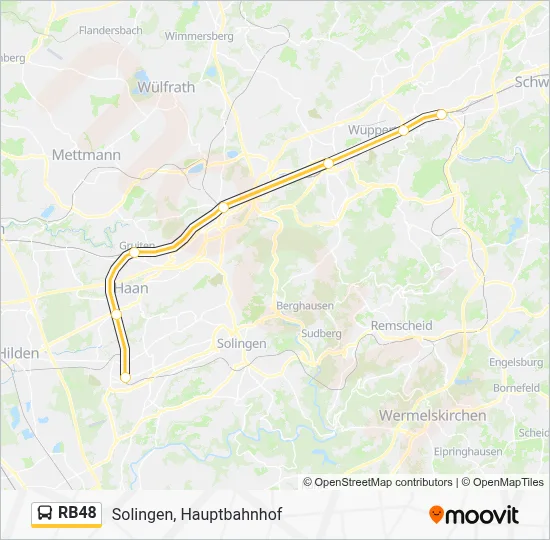 RB48 Bus Line Map