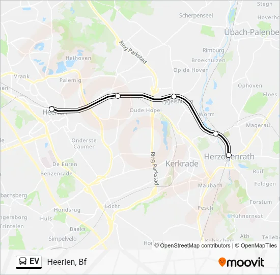 EV Bus Line Map