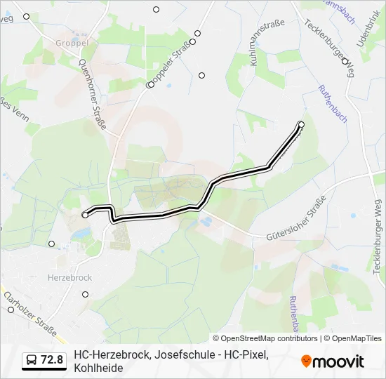 72.8 Bus Line Map