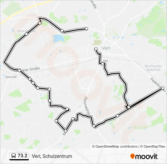 73.2 Bus Line Map