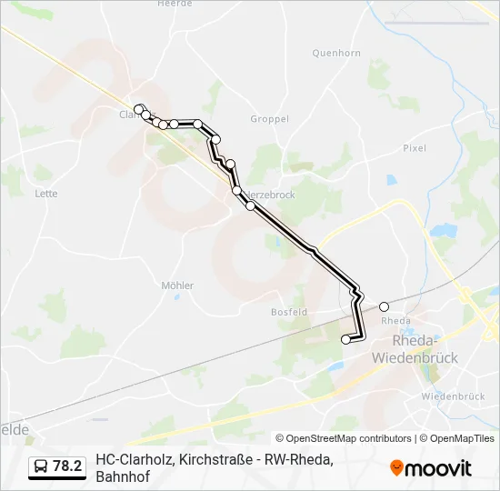78.2 Bus Line Map