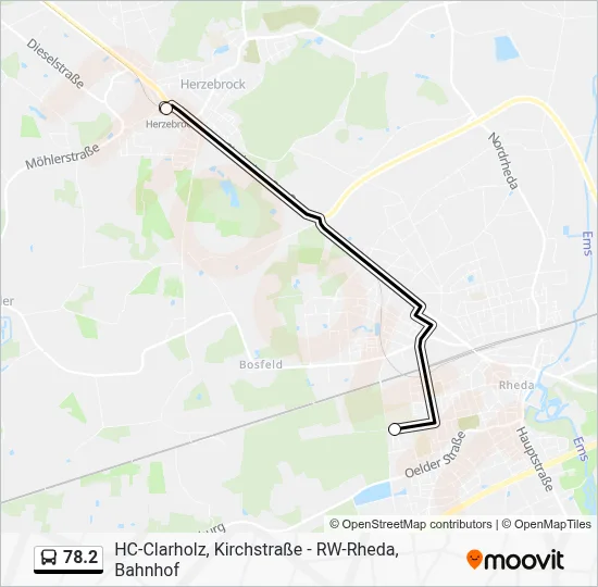 78.2 Bus Line Map